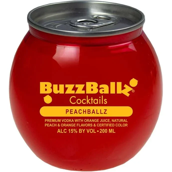 BuzzBallz Peachballz | (24)*200ML - Cocktail