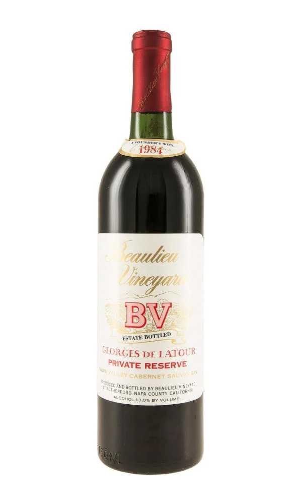 1984 | Beaulieu Vineyard | Georges de Latour Private Reserve Cabernet Sauvignon - Wine