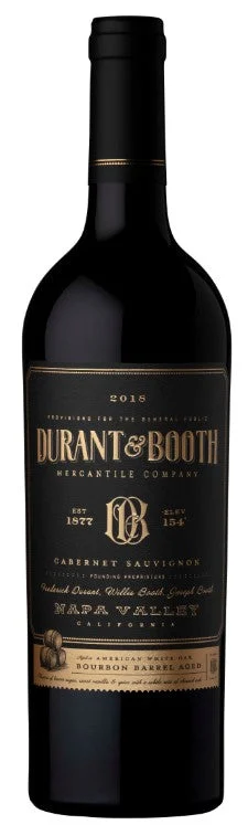 2018 | Durant & Booth | Bourbon Barrel Aged Cabernet Sauvignon - Wine