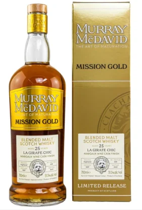 La Girafe Chic Westport 25 Year Old 1997/2023 Murray McDavid Blended Scotch Whisky | 700ML - Whiskey