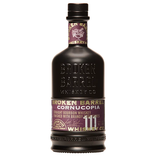 Broken Barrel Whiskey Co. Cornucopia Finished In Brandy Cask Staves Straight Bourbon Whiskey