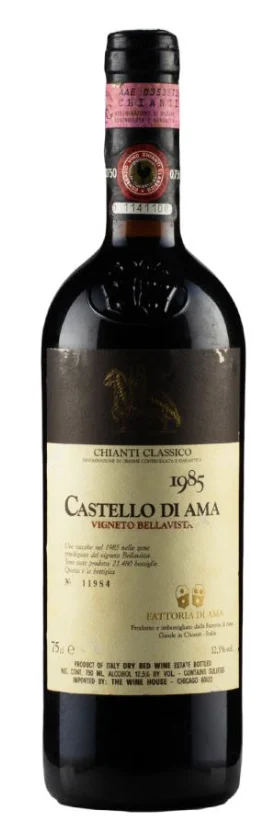 1985 | Castillo de Ama | Vigneto Bellavista - Wine