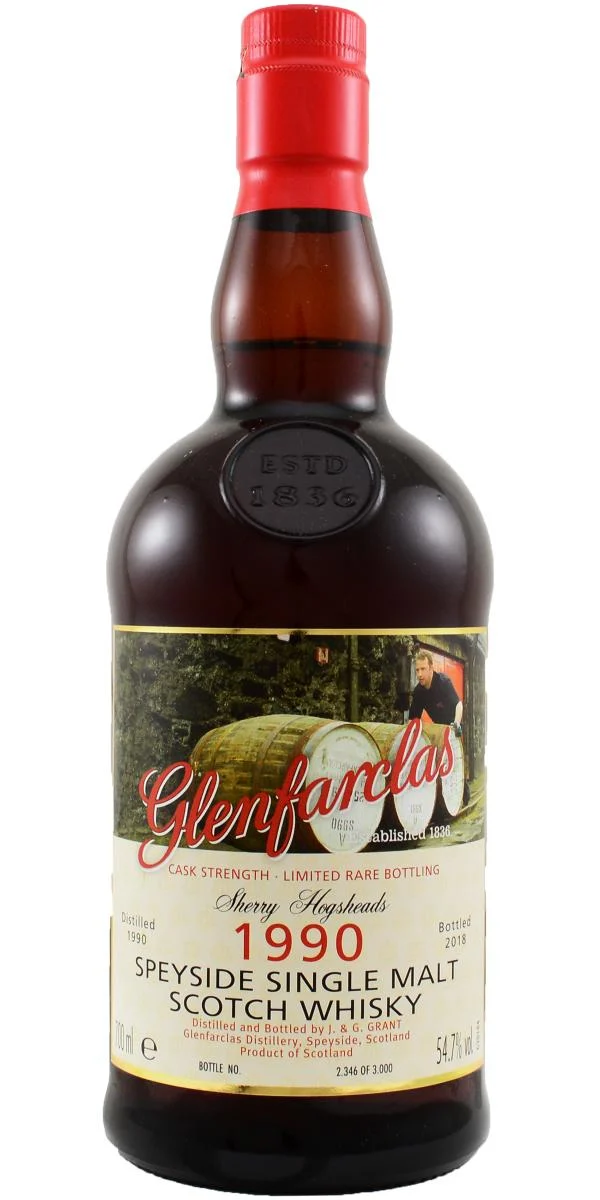 Glenfarclas 28 Year Old Limited Rare Bottling Sherry Hogshead Single Malt Scotch Whisky | 700ML
