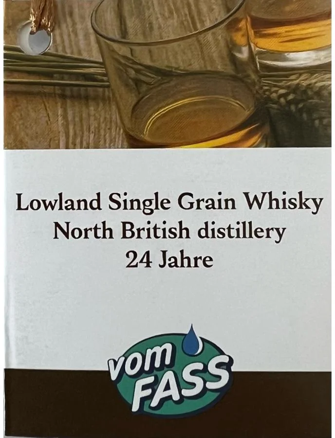 North British 24 Year Old (Vom Fass) Single Grain Whisky | 700ML - Whiskey