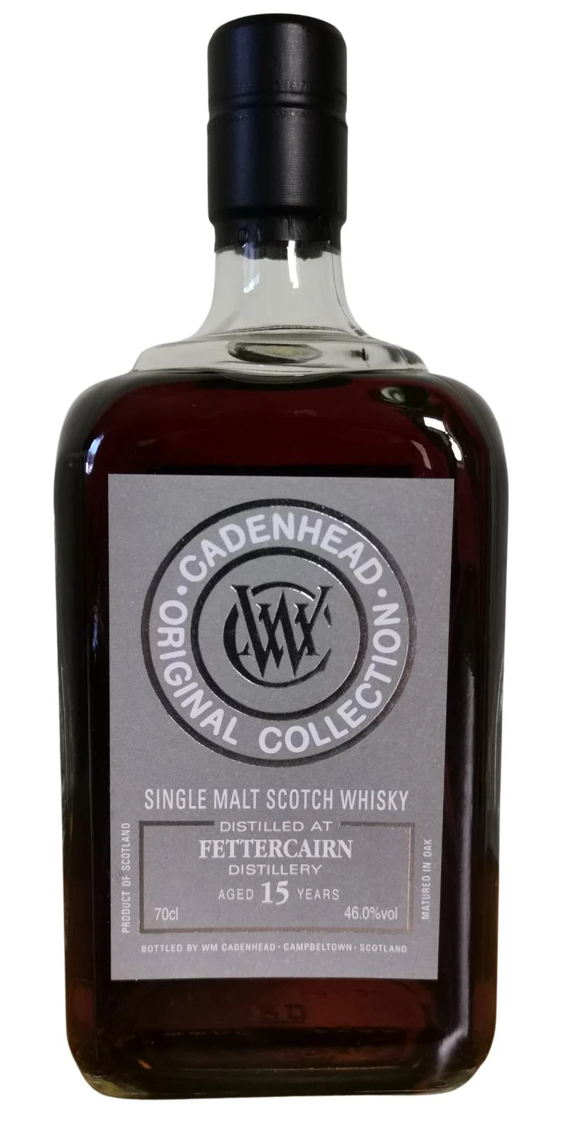 Fettercairn 15-Year-Old (Cadenhead's) Original Collection Single Malt Scotch Whisky | 700ML