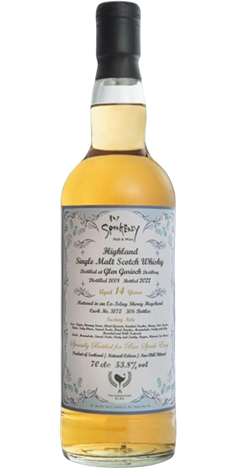 Glen Garioch 2008 TWf Bar Talk 14 Year Old Single Malt Scotch Whisky | 700ML - Whiskey