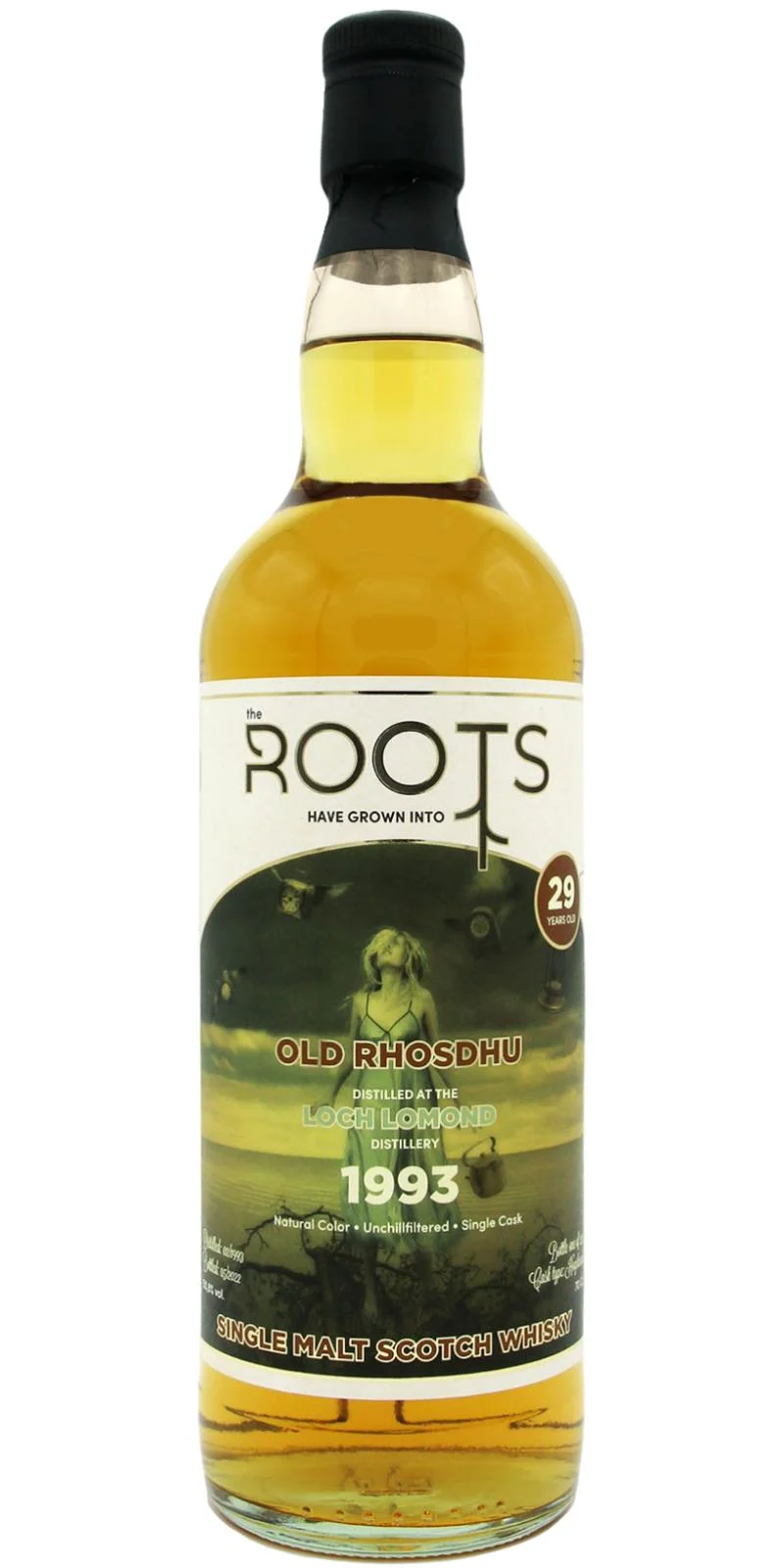 Old Rhosdhu 1993 The Roots 29 Year Old Single Malt Scotch Whisky | 700ML - Whiskey