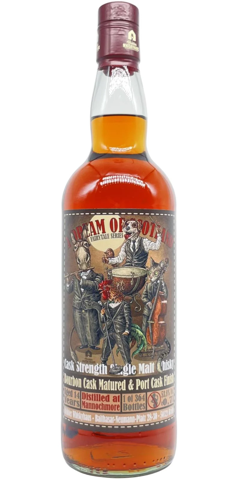 Mannochmore 14 Year Old Bruhler Whiskyhaus A Dream of Scotland - Fairytale Series Scotch Whisky | 700ML