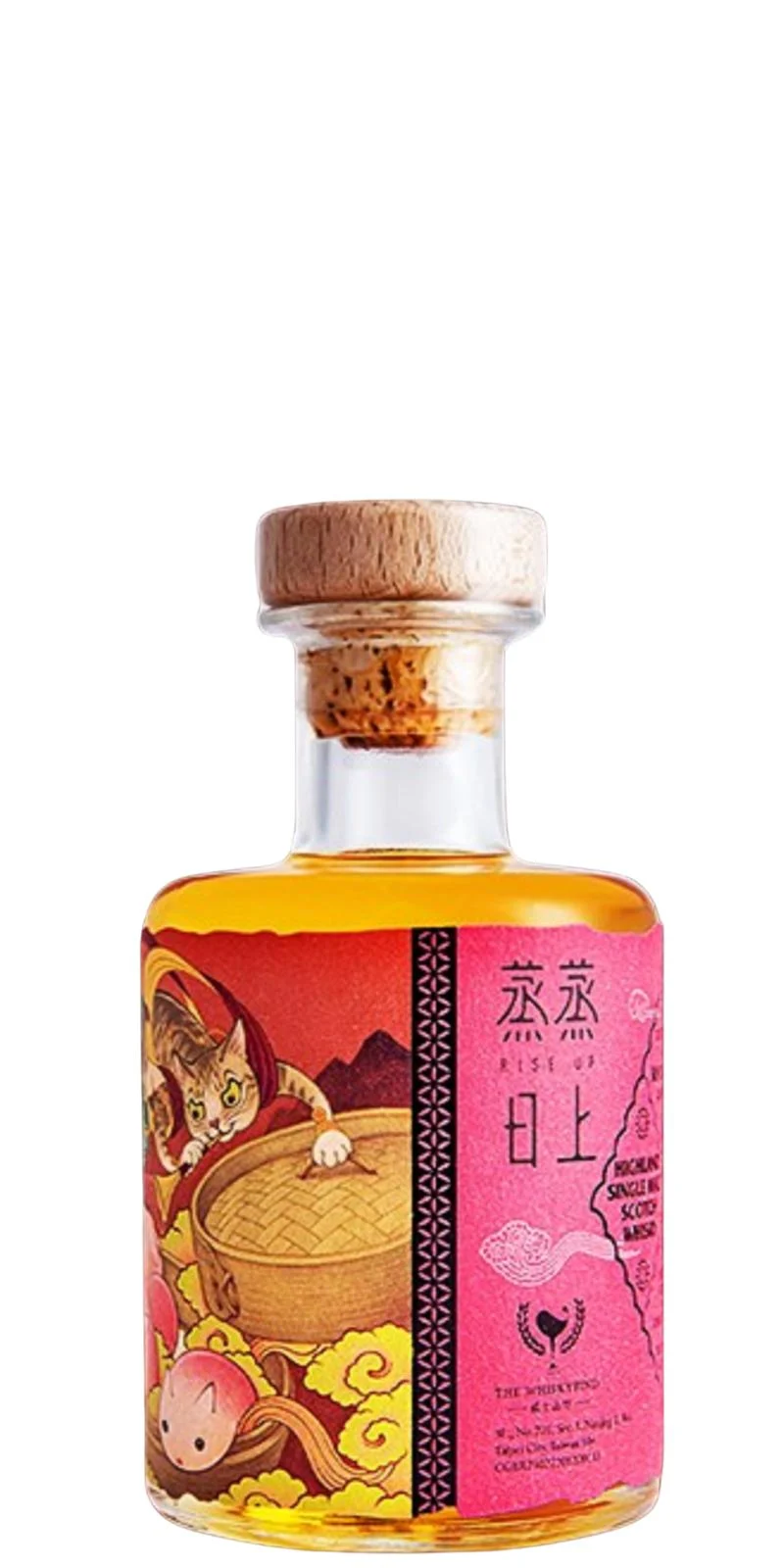 Knockdhu 2012 (The Whiskyfind) Hiten Neko 10 Year Old 2022 Release (Cask #32) Highland Single Malt Scotch Whisky | 200ML - Whiskey