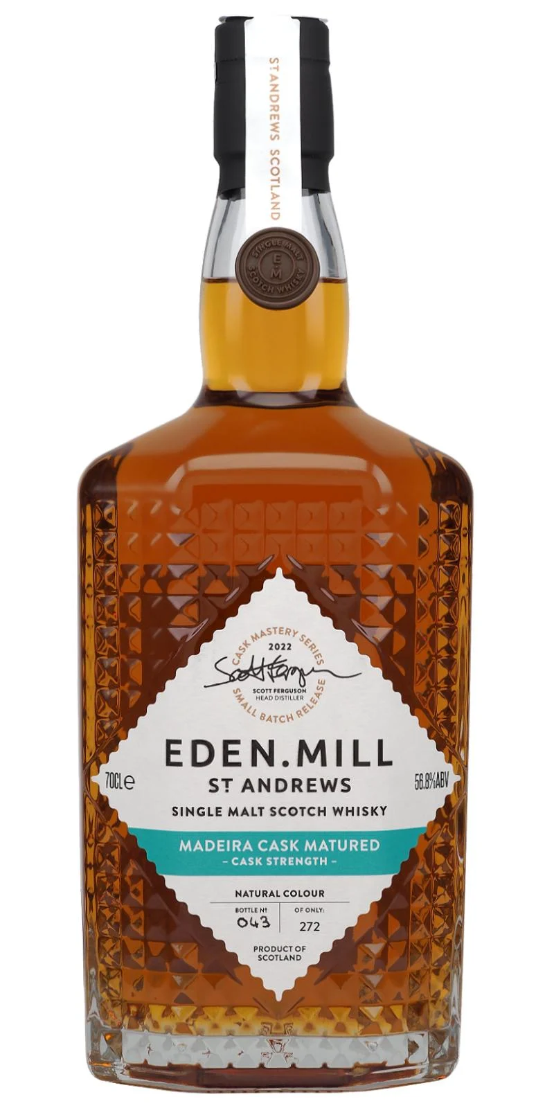 Eden Mill Cask Mastery Series 2022 Madeira Cask Matured Whisky | 700ML - Whiskey