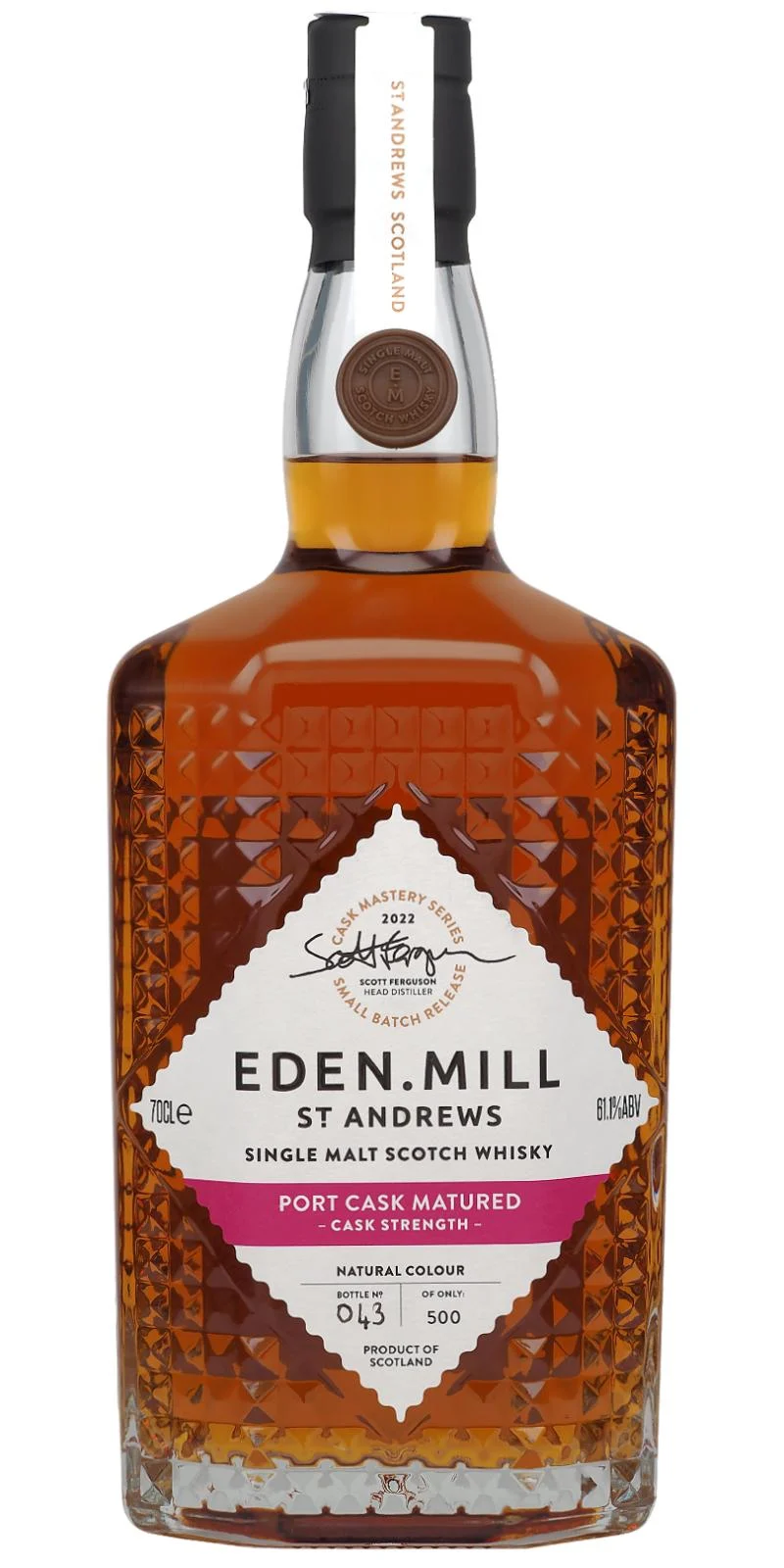 Eden Mill Cask Mastery Series 2022 Port Cask Matured Whisky | 700ML - Whiskey