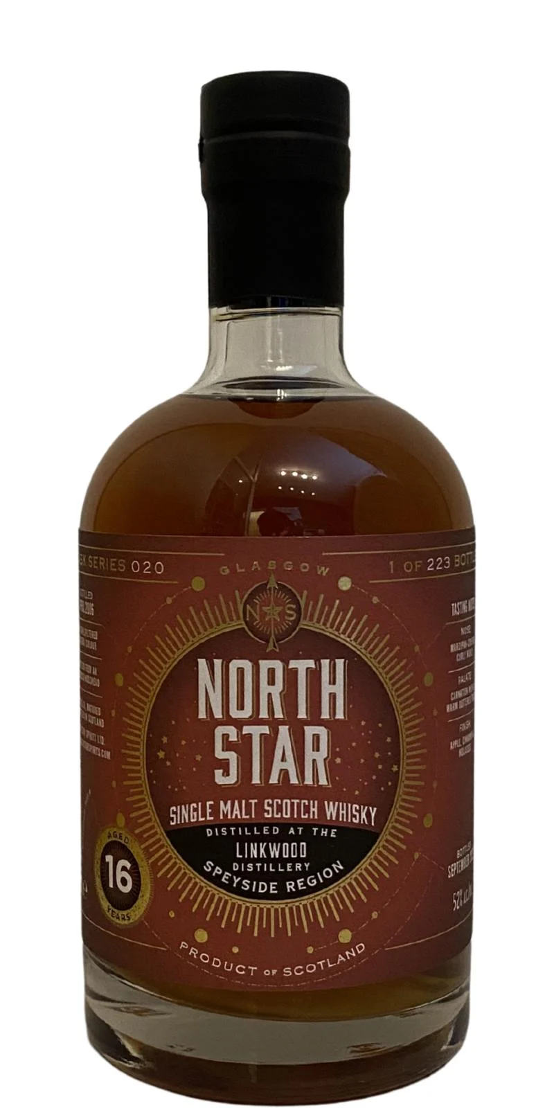 Linkwood 2006 (North Star Spirits) Cask Series 020 (16 Year Old) Single Malt Scotch Whisky | 700ML