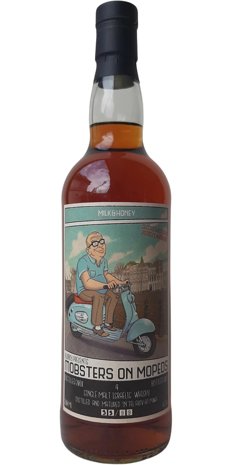M&H 2018 Klubb23 Mobsters on Mopeds 4 Year Old Single Malt Whisky | 700ML - Whiskey