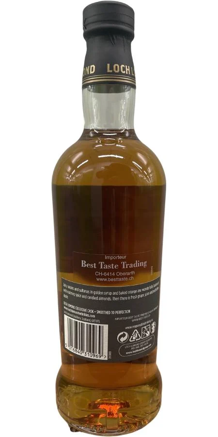 Loch Lomond 2014 Exclusive Cask 8 Year Old Single Malt Scotch Whisky | 700ML - Whiskey