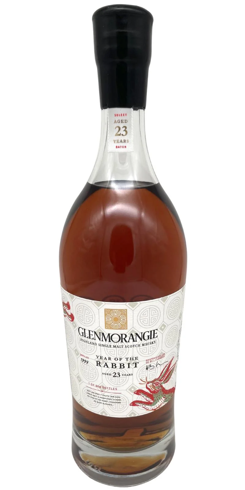Glenmorangie 1999 CNY - Year Of The Rabbit 23 Year Old Single Malt Scotch Whisky | 700ML