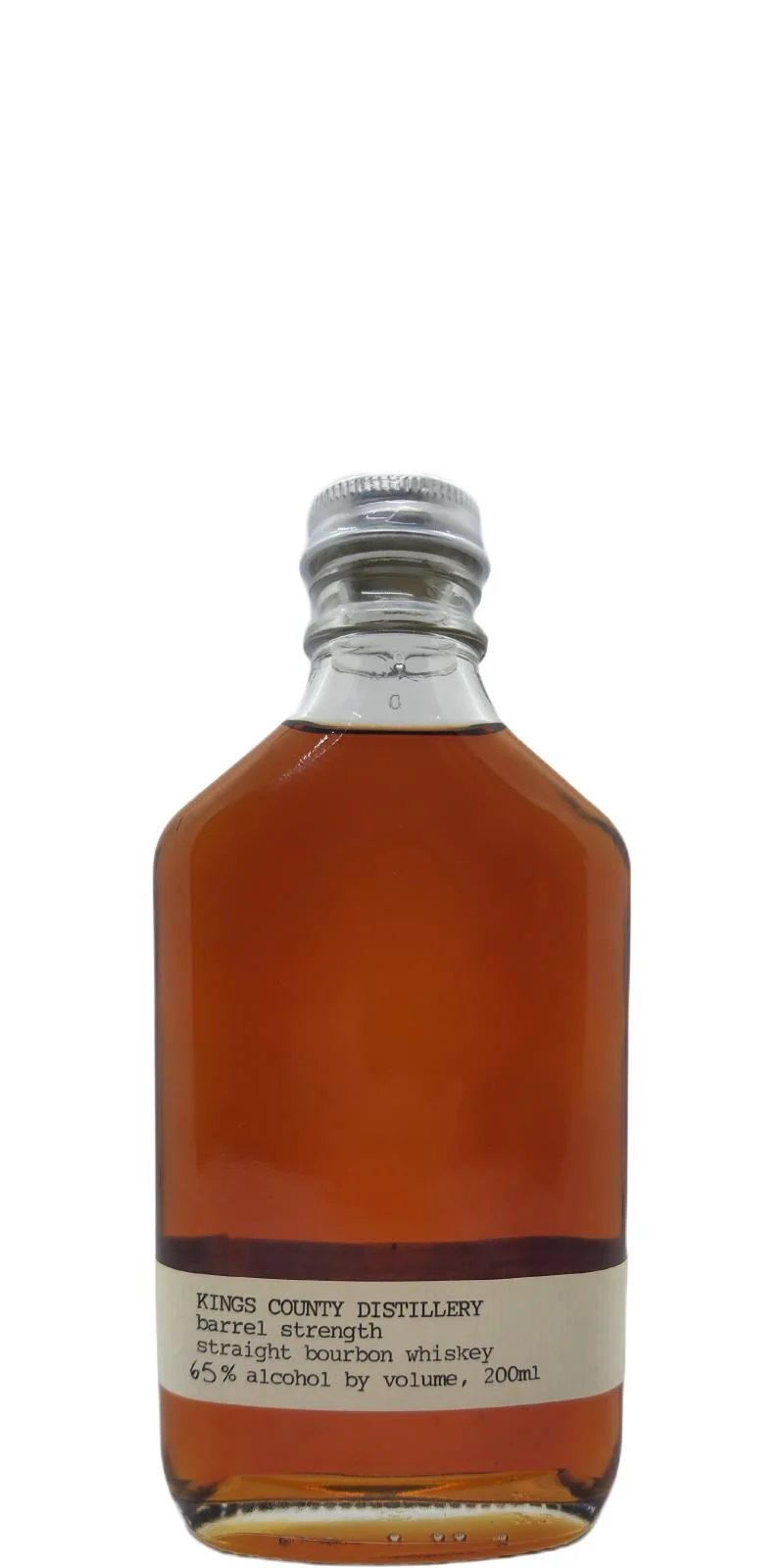 Kings County Distillery Barrel Strength 4 Year Old Bourbon Whiskey | 200ML