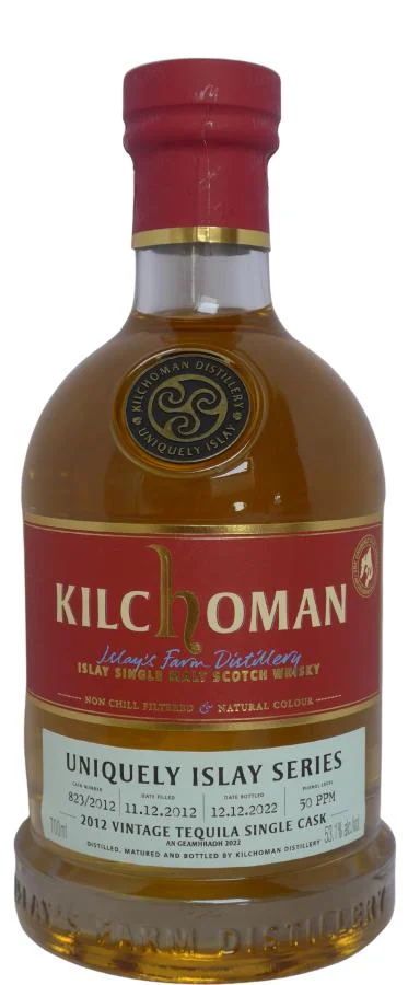 Kilchoman 2012 Uniquely Islay Series - Un whisky escocés de pura malta Geamhradh 2022 | 700ML