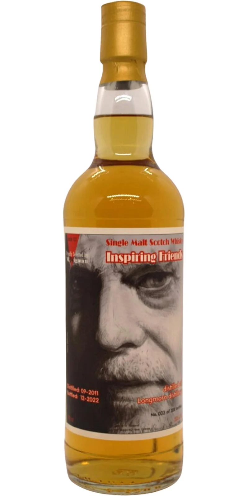 LonGordon & MacPhailorn 2011 Michiel WiGordon & MacPhailan Inspiring Friends Single Malt Scotch Whisky | 700ML - Whiskey