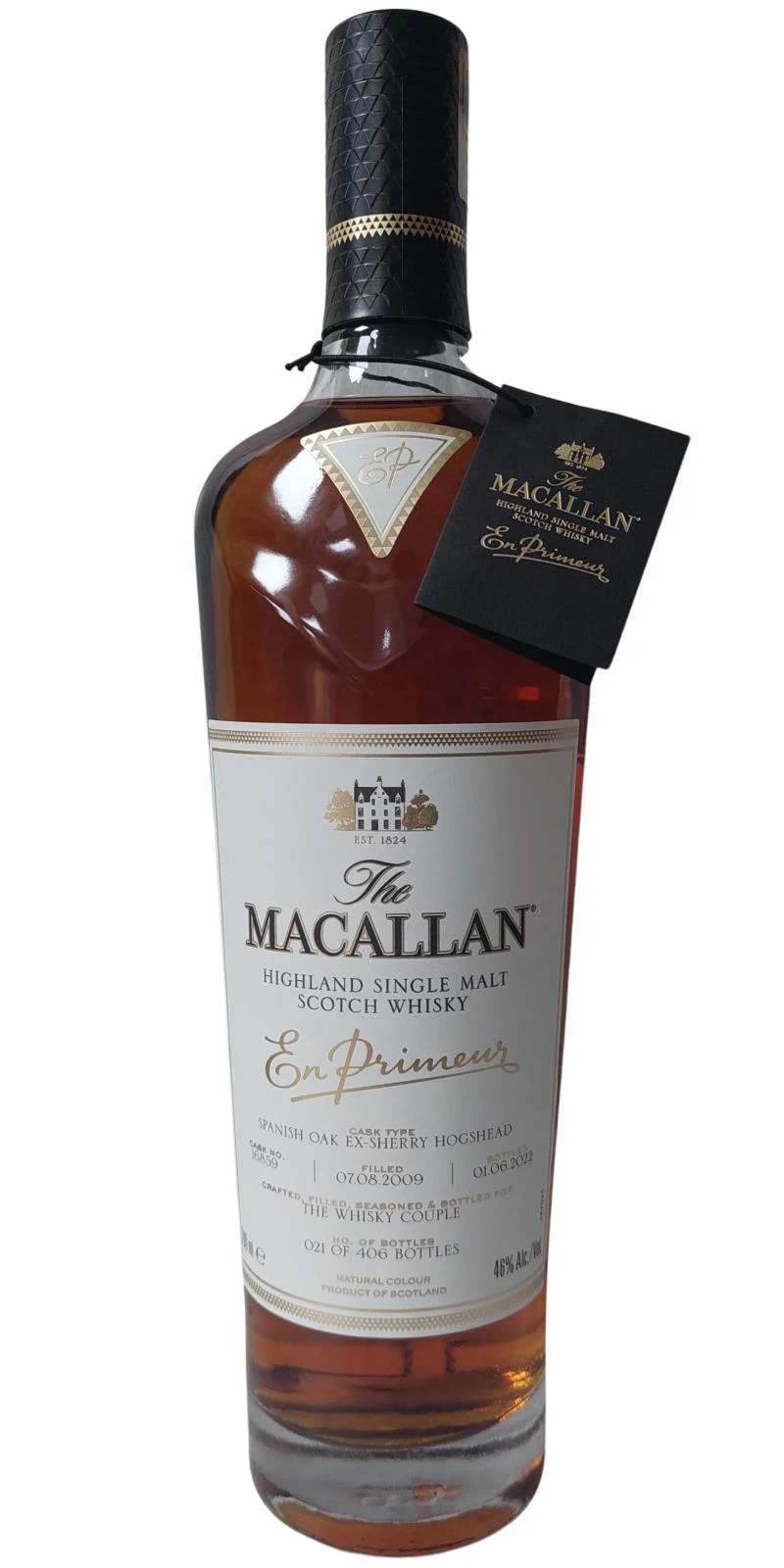 Macallan 2009 En Primeur 12 Year Old 2022 Release (Cask #16859) Highland Single Malt Scotch Whisky | 700ML - Whiskey