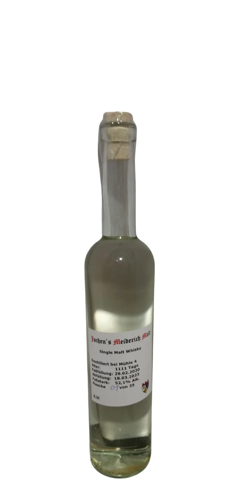 Jochen's Meiderich Malt 2020 UD Single Malt Whisky | 500ML - Whiskey