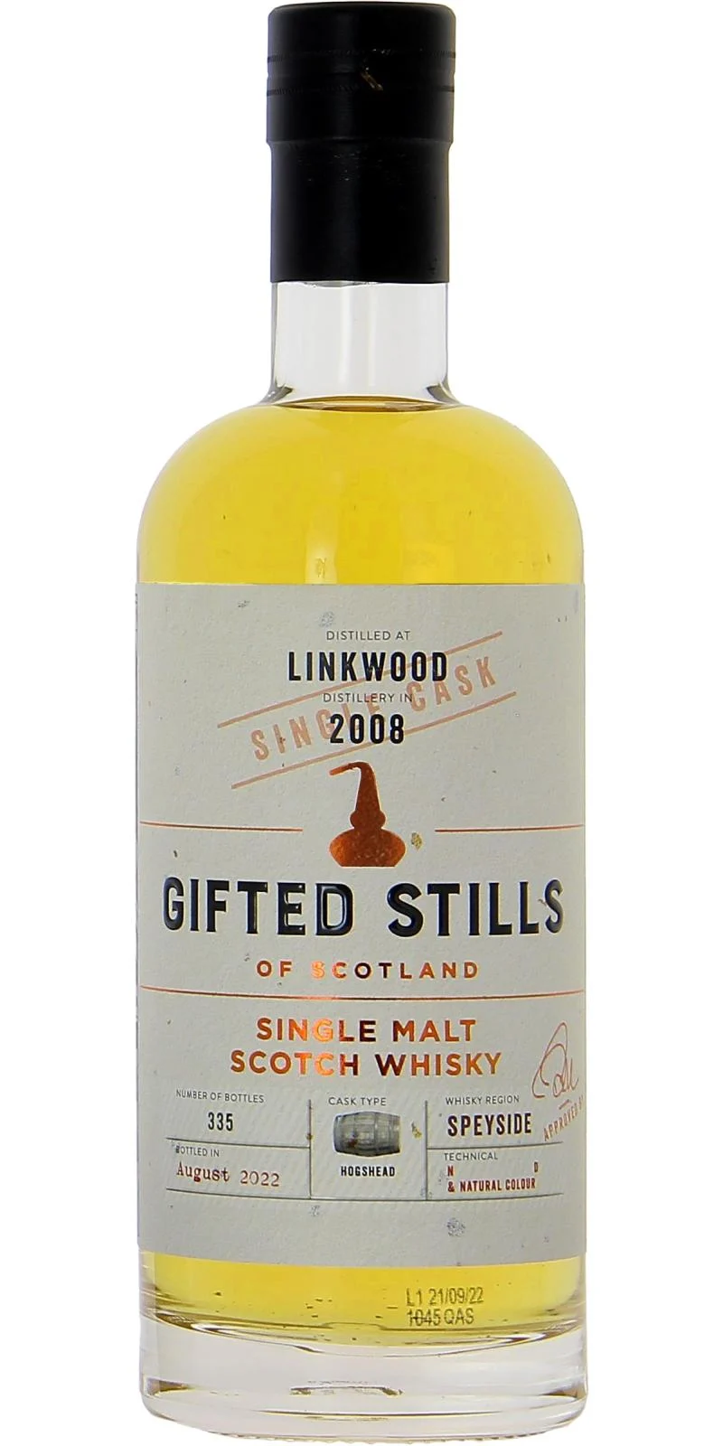Linkwood 2008 Jbean Boyer Gifted Stills Single Malt Scotch Whisky | 700ML - Whiskey