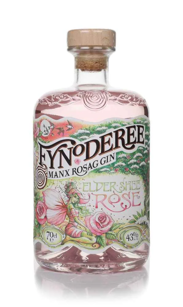 Ginebra Fynoderee Manx Rosag - Elder Shee Rose | 700ML