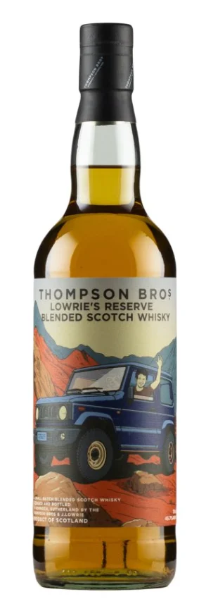 Lowrie`s Reserve Thompson Bros Blended Scotch Whisky | 700ML - Whiskey