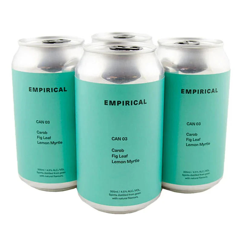 Empirical Spirits Green Can 03 Fig Leaf Lemon Myrtle | (4)*355ML - Cocktail