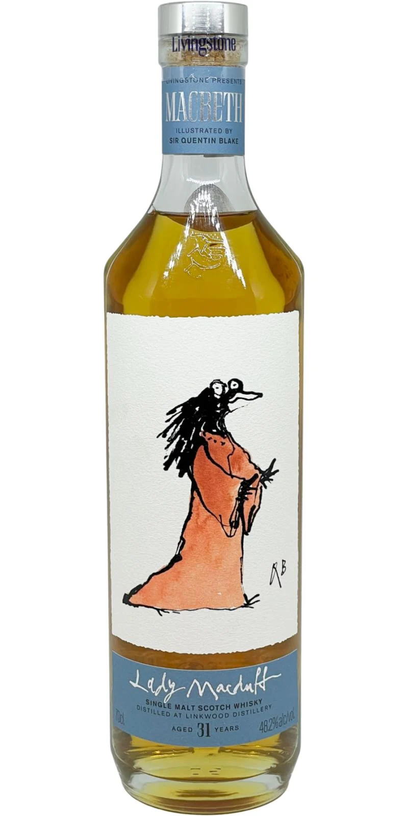 Linkwood 31 Year Old Macbeth Lady Macduff Scotch Whisky | 700ML - Whiskey