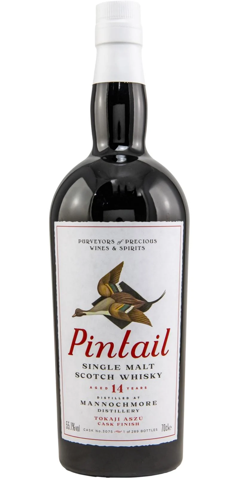 Mannochmore 2008 The Whisky Cellar Pintail 14 Year Old Single Malt Scotch Whisky | 700ML - Whiskey