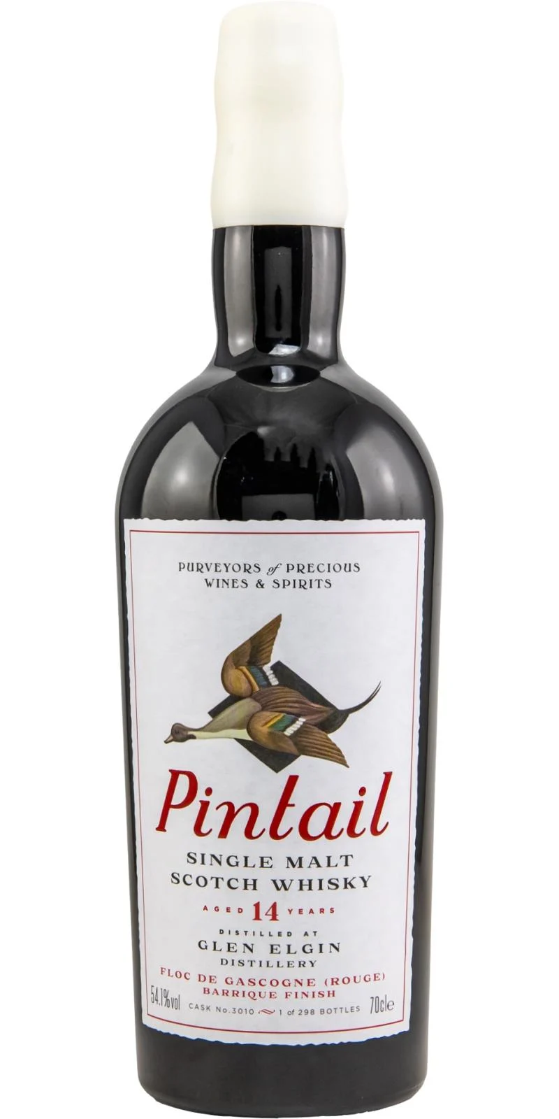 Glen Elgin 14 años The Whisky Cellar Pintail Whisky escocés de pura malta | 700ML