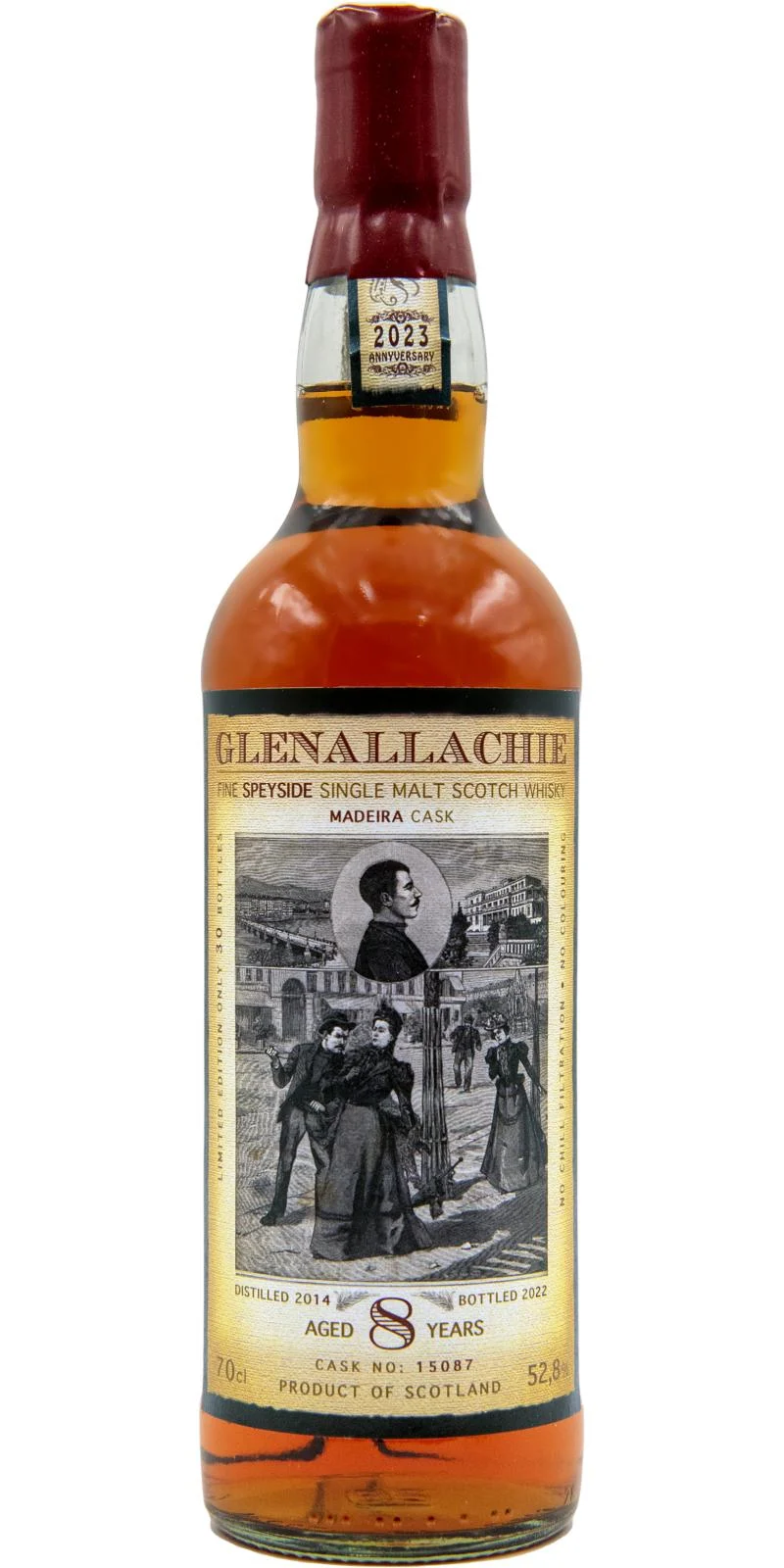 Glenallachie 2008 Jack Wiebers 8 Year Old Single Malt Scotch Whisky | 700ML - Whiskey