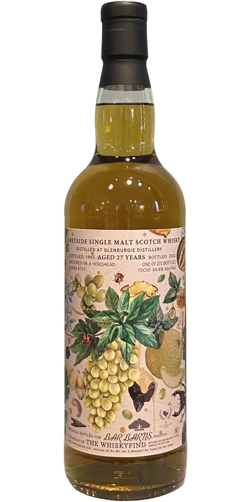 Glenburgie 1995 TWf Bar Talk 27 Year Old Single Malt Scotch Whisky | 700ML - Whiskey