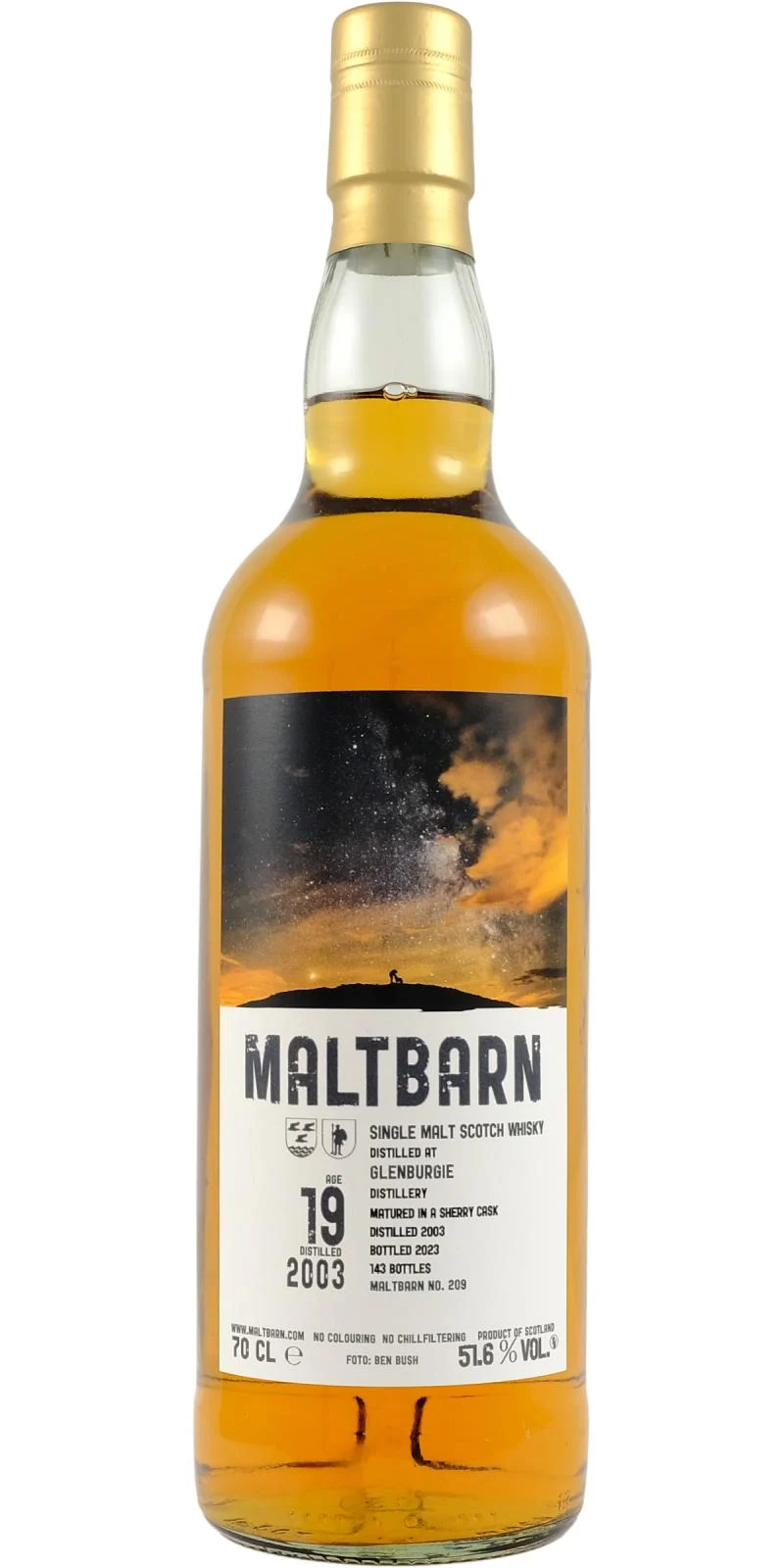 Glenburgie 2003 (Maltbarn) No. 209 Bottled 2023 Single Malt Scotch Whisky | 700ML - Whiskey