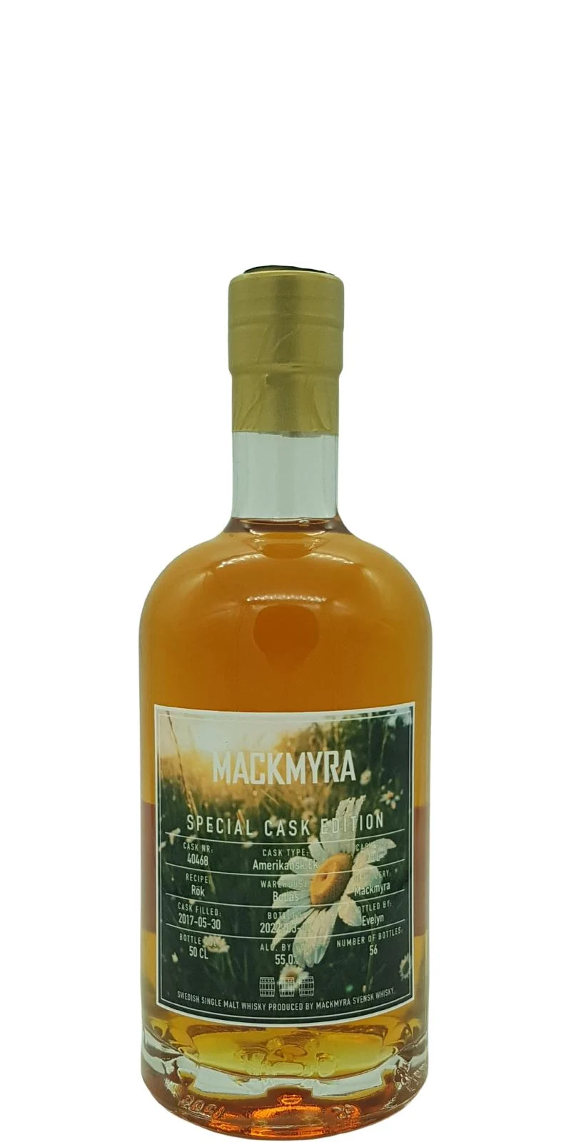 Mackmyra 2017 Special Cask Edition Single Malt Whisky | 500ML - Whiskey