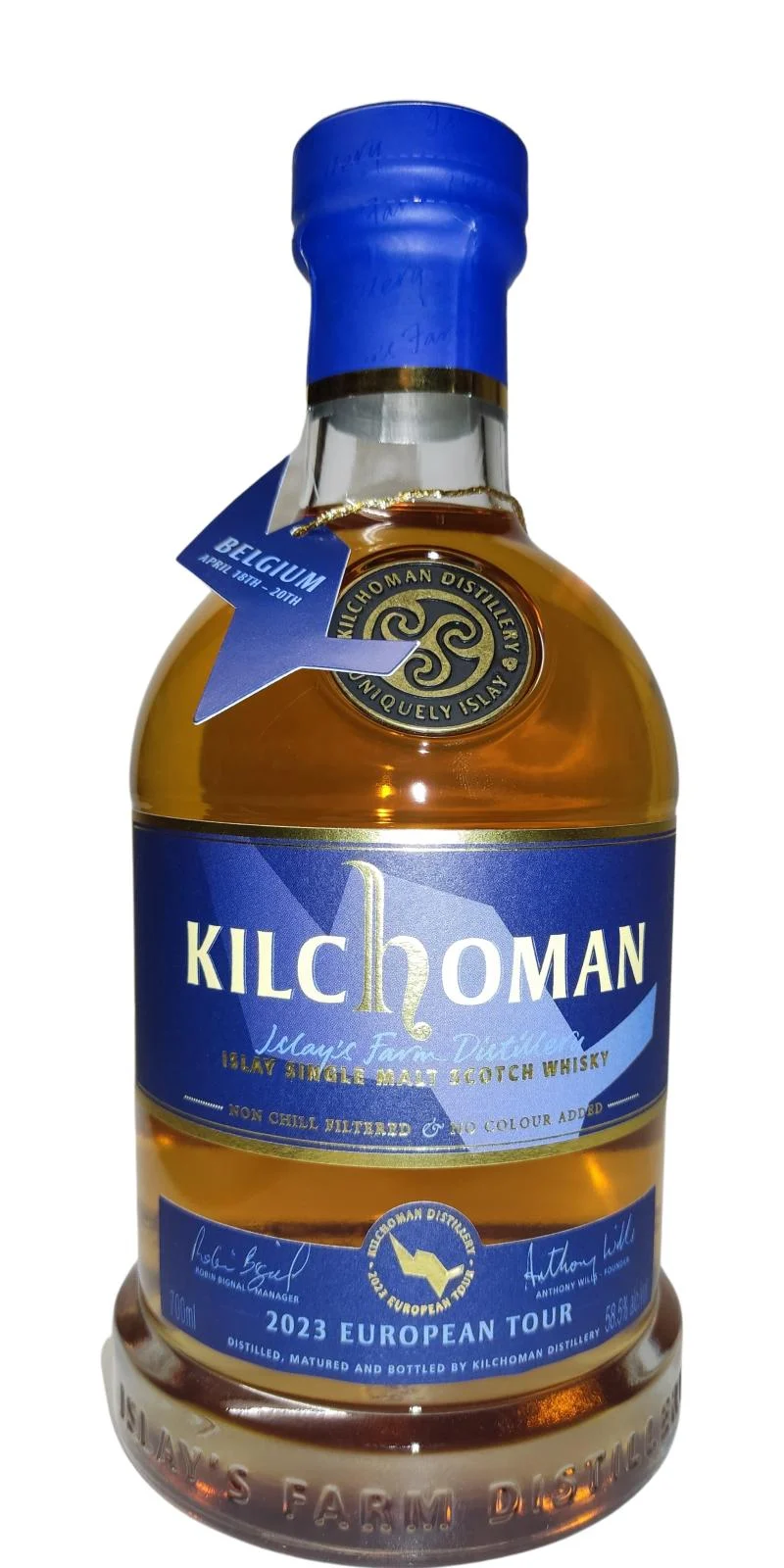 Kilchoman European Tour 2023 Single Malt Scotch Whisky | 700ML - Whiskey