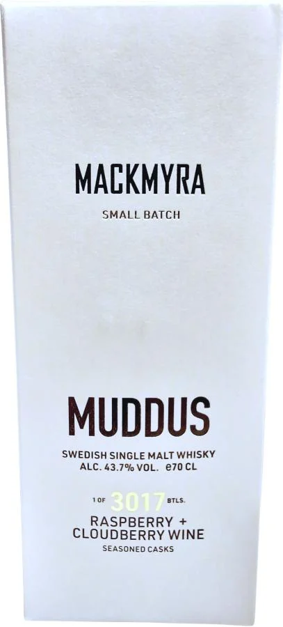 Mackmyra Muddus Small Batch Swedish Single Malt Whisky | 700ML - Whiskey