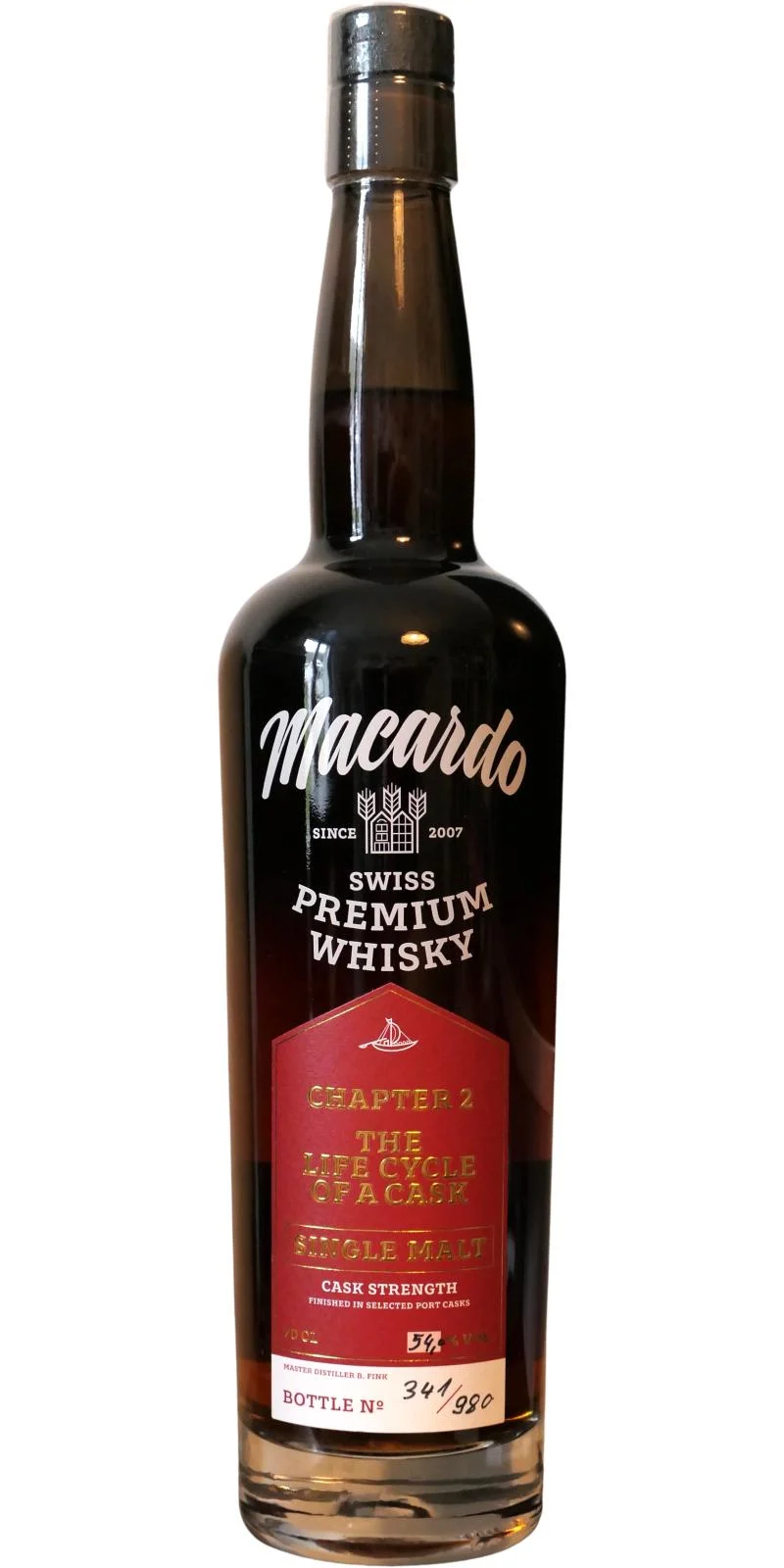 Macardo The Lifecycle of a Cask Chapter 2 2022 Release Swiss Premium Whisky | 700ML - Whiskey