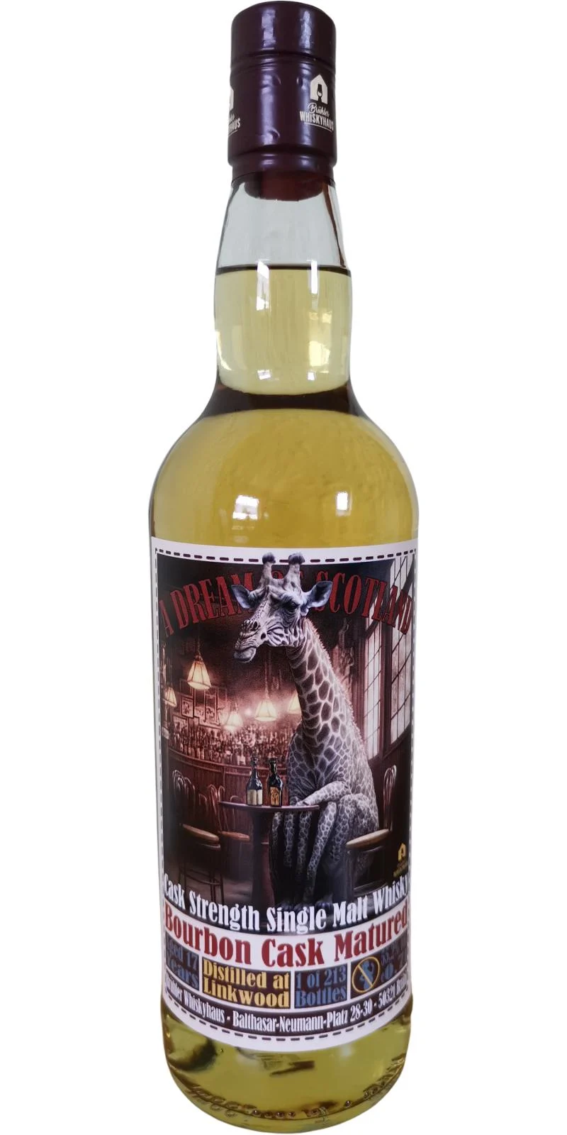 Linkwood 17 Year Old A Dream of Scotland Cask Strength Scotch Whisky | 700ML - Whiskey