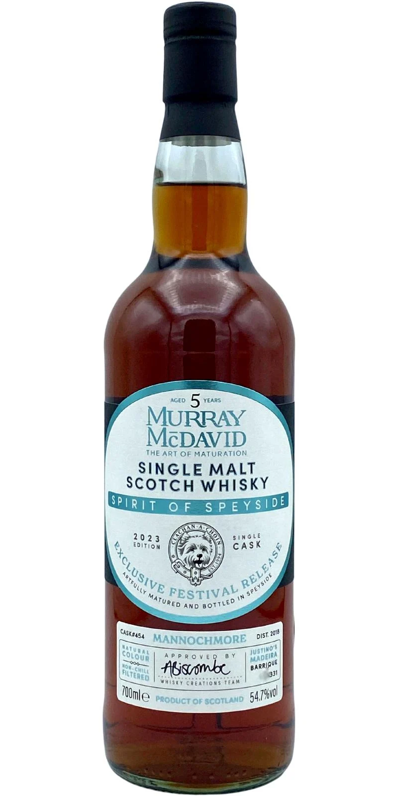 Mannochmore 2018 (Murray McDavid) Spirit of Speyside 2023 Festival Release Scotch Whisky | 700ML - Whiskey