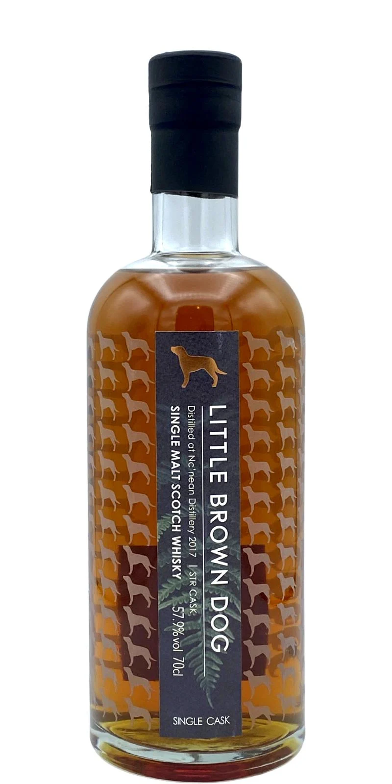 Nc'nean 2017 (Little Brown Dog) Single Malt Scotch Whisky | 700ML - Whiskey