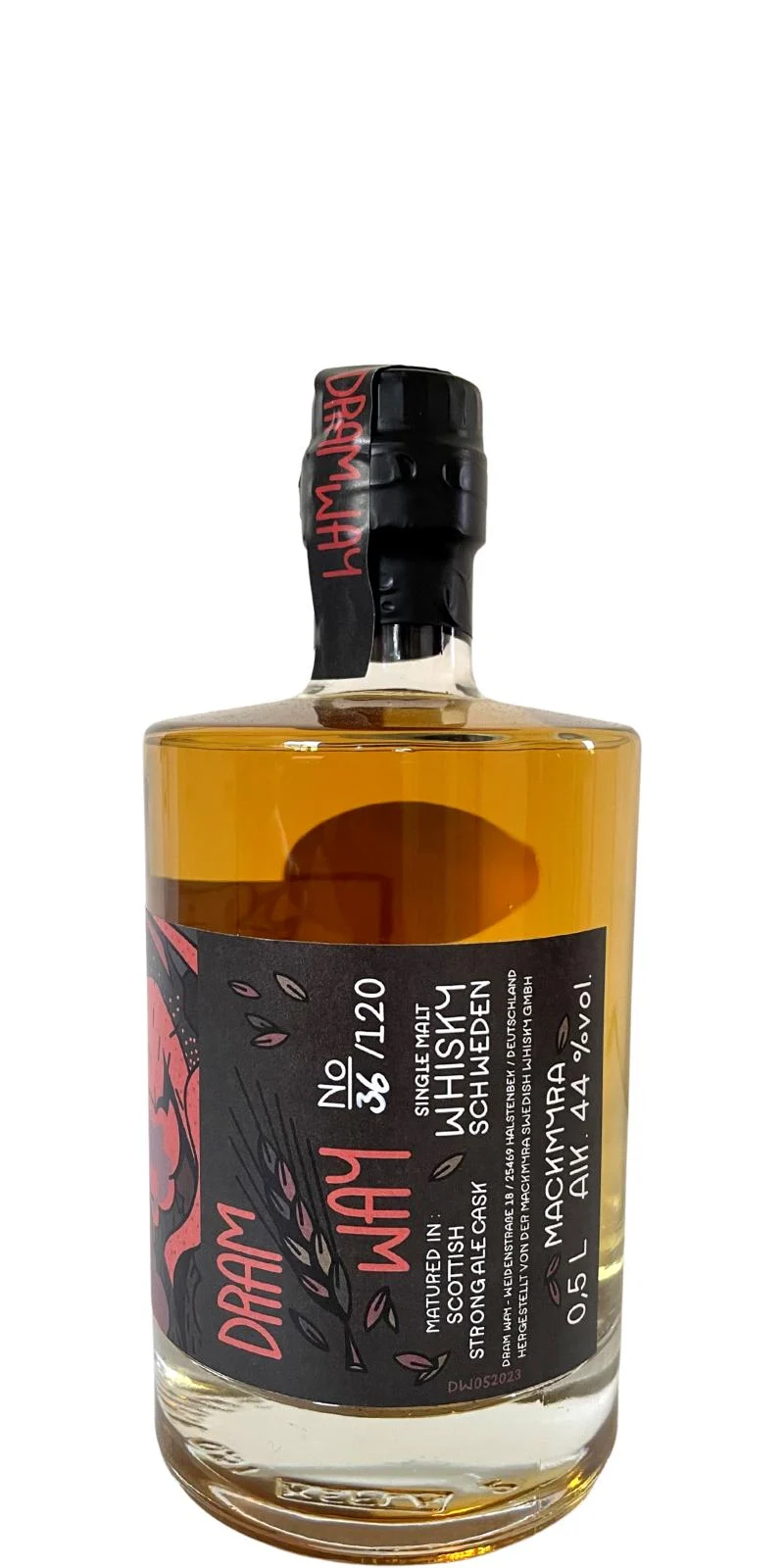 Mackmyra Dram Way 05 DrWa Scottish Strong Ale Cask Single Malt Whisky | 500ML - Whiskey