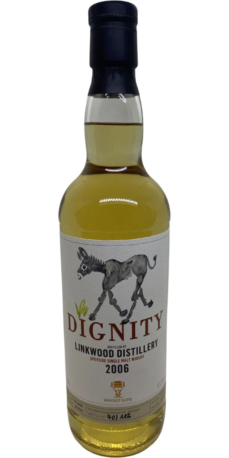 Linkwood 2006 (Whisky for Life) Dignity 16 Year Old 2022 Release (Cask #9800657) Speyside Single Malt Whisky | 700ML - Whiskey