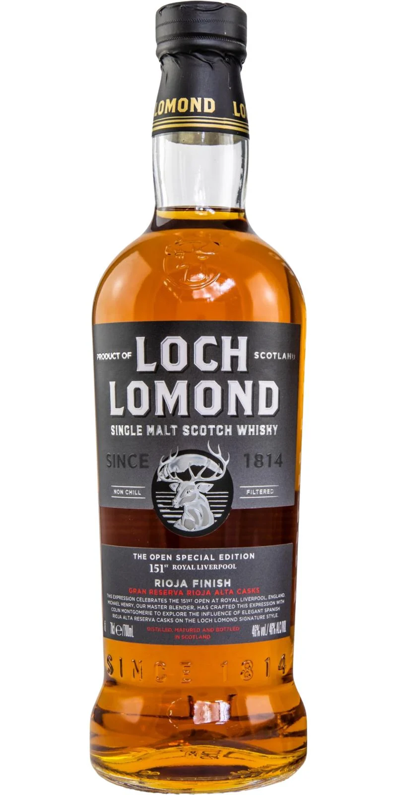 Loch Lomond The Open Special Edition 151st Royal Liverpool Scotch Whisky | 700ML - Whiskey