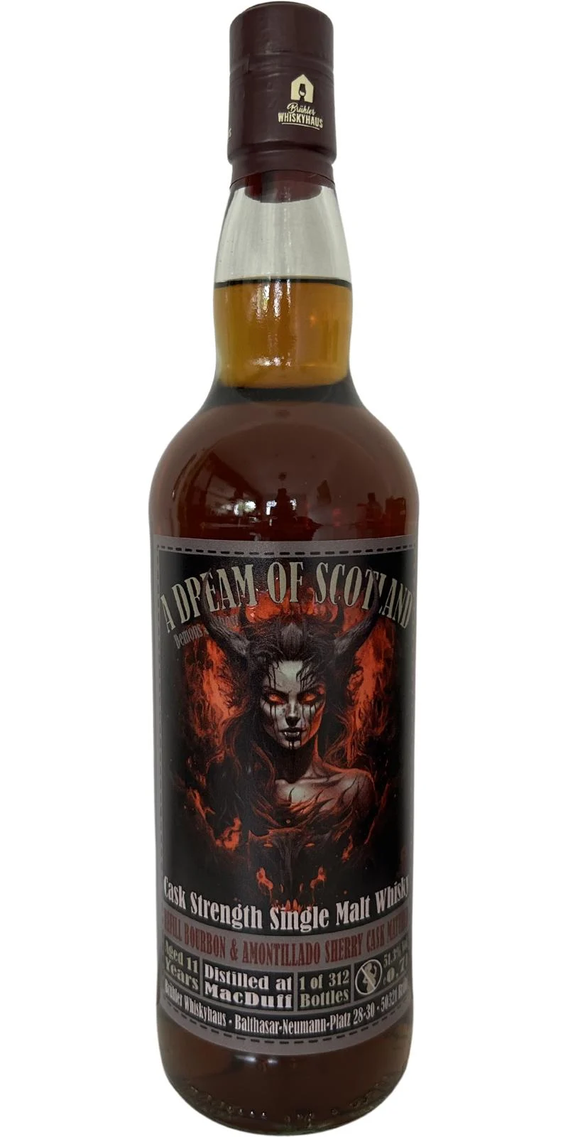 Macduff 11 Year Old (Brühler Whiskyhaus) A Dream of Scotland Demons & Ghosts Single Malt Whisky | 700ML - Whiskey