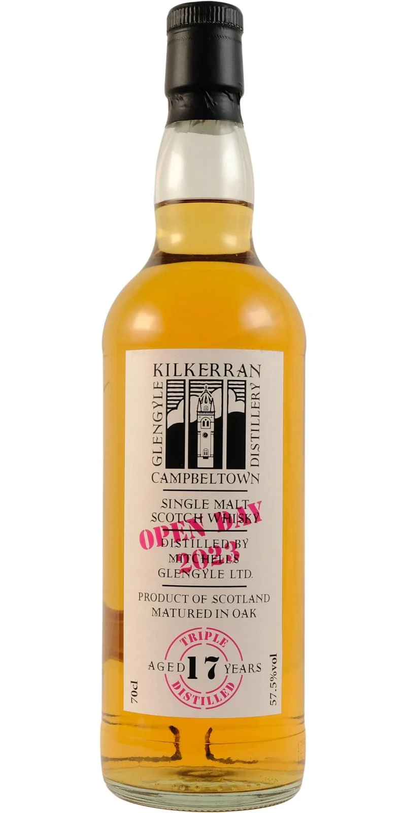 Kilkerran 17 Year Old Open Day 2023 Single Malt Scotch Whisky | 700ML - Whiskey