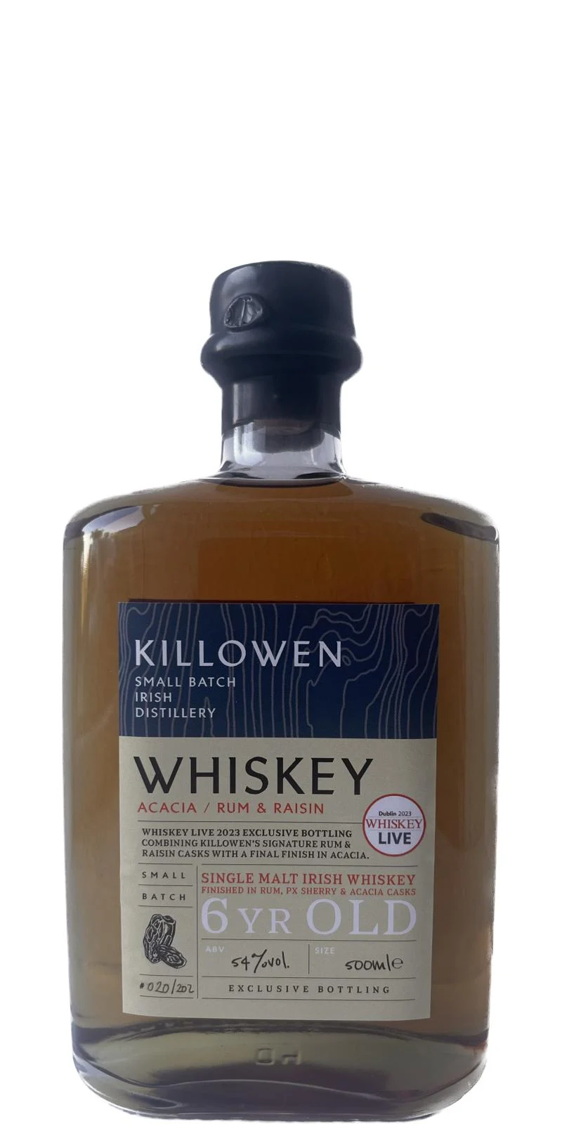 Killowen 6 Year Old Single Malt Irish Whiskey | 500ML