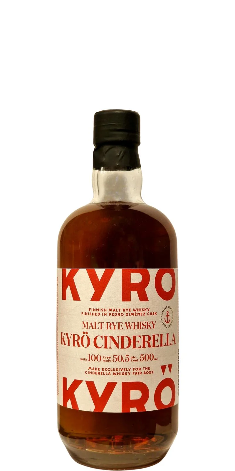 Kyro Cinderella Malt Rye Whisky | 500ML - Whiskey
