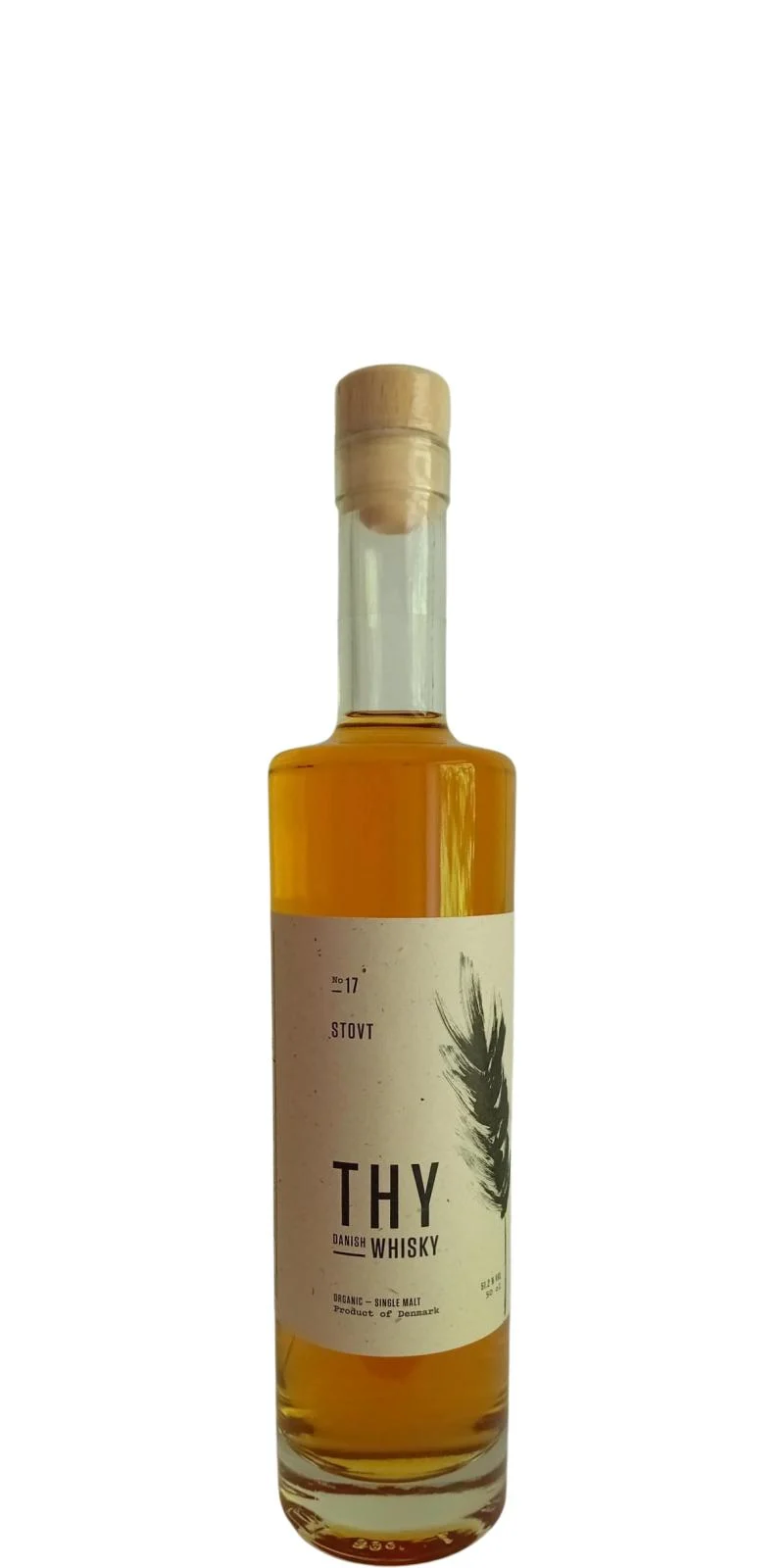 Thy No. 17 Stovt (3 Year Old) Danish Single Malt Whisky | 500ML - Whiskey