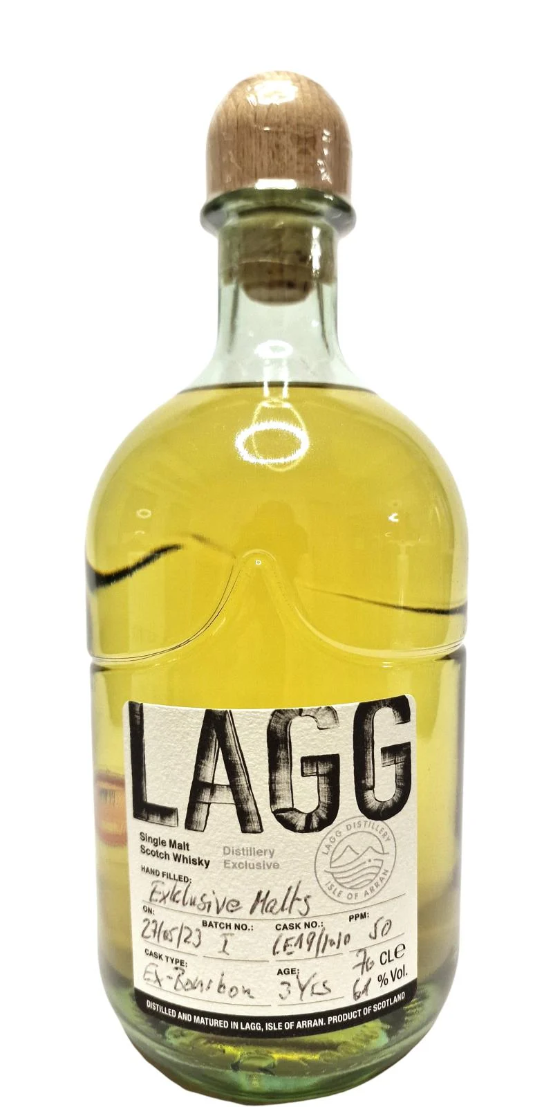 Lagg 2019 Distillery Exclusive Single Malt Scotch Whisky | 700ML - Whiskey